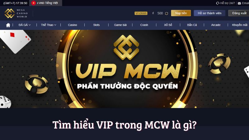 Khám Phá Chi Tiết Về Các Cấp Bậc VIP Của MCW